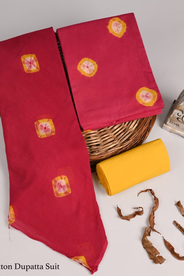 Authentic Hand Block Printed Cotton Suit Set