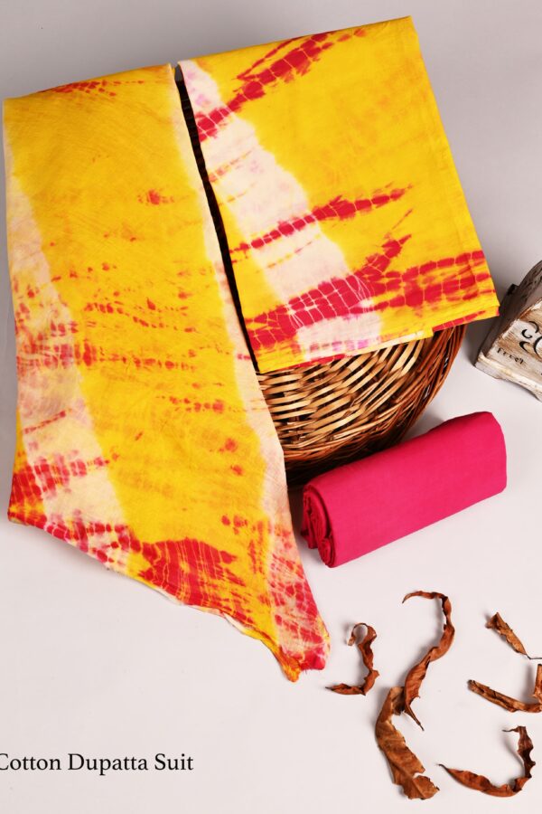 Pure Cotton Ethnic Suit with Cotton Dupatta