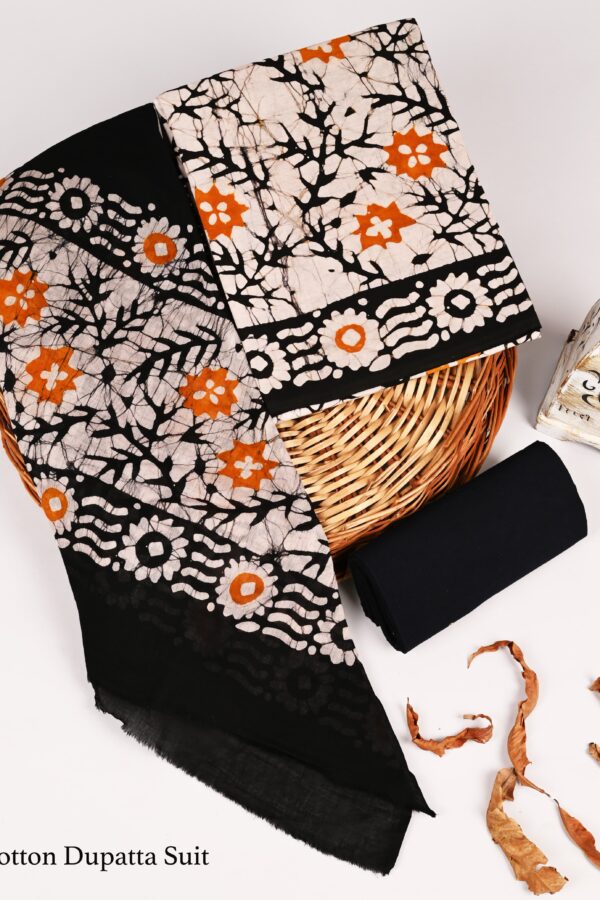 Pure Cotton Suit with Traditional Dupatta