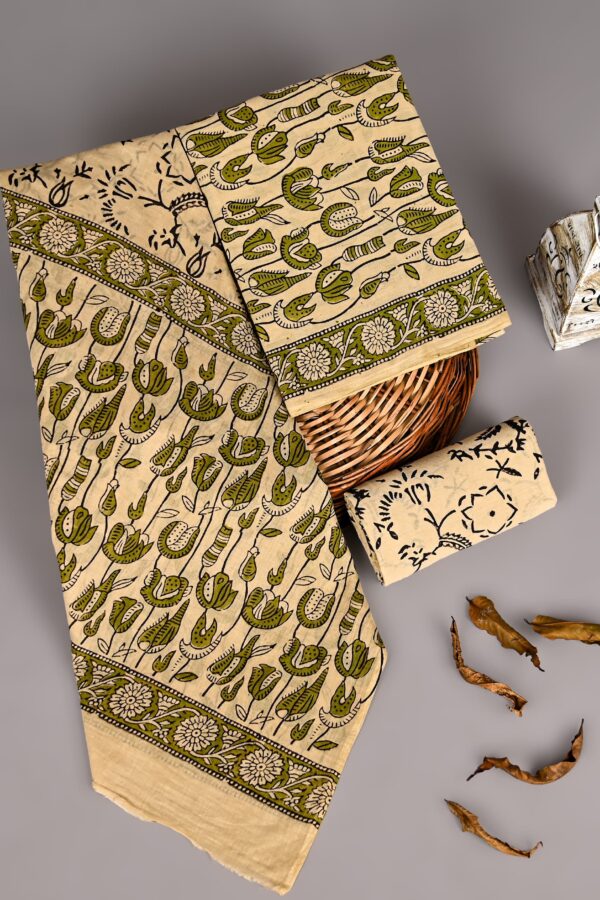 Comfortable Ethnic Cotton Suit with Dupatta