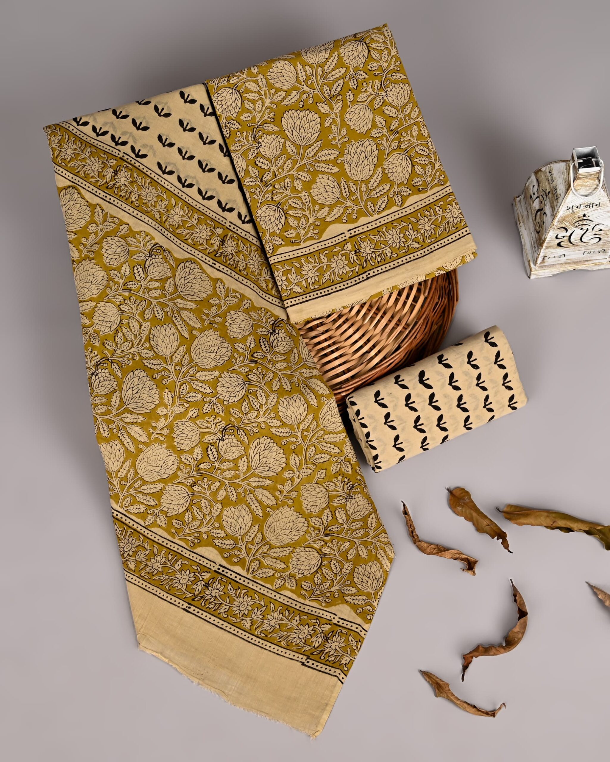 Authentic Cotton Suit Set with Dupatta