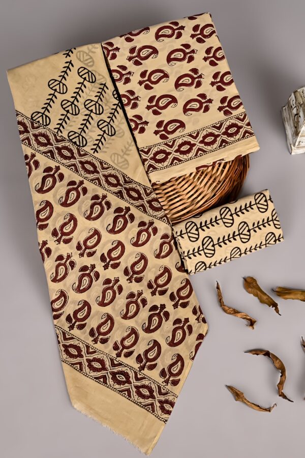 Premium Ethnic Cotton Suit with Dupatta