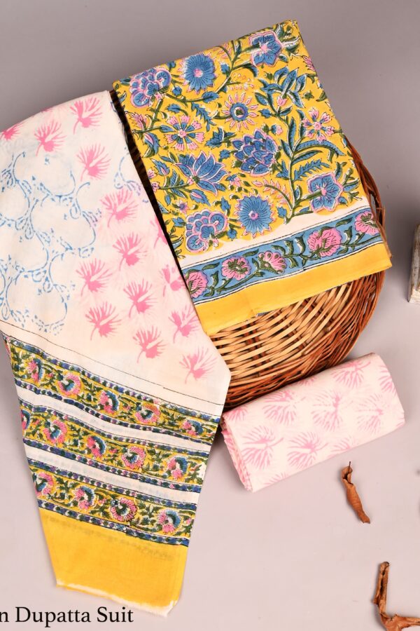 Classic Ethnic Cotton Suit with Dupatta