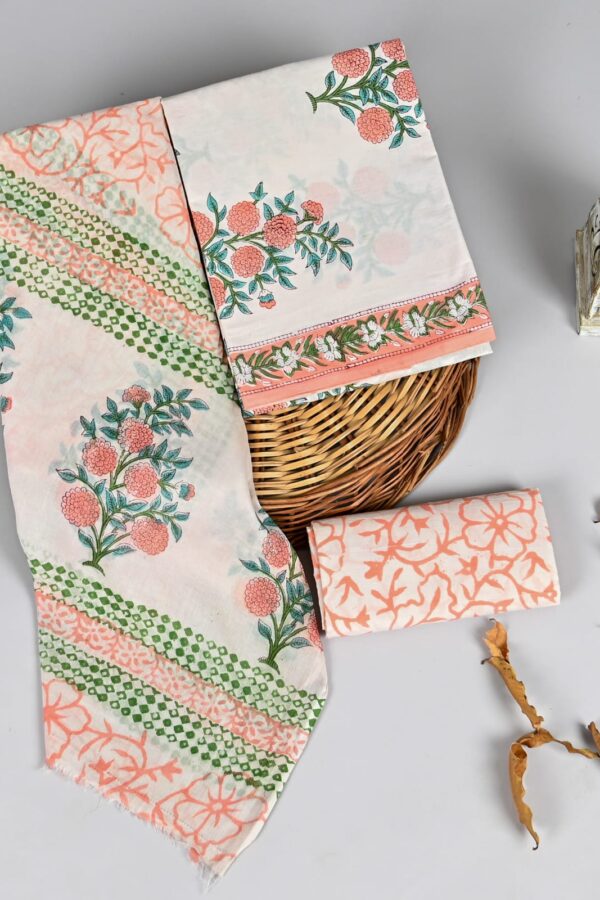 Handmade Heritage Cotton Suit Set