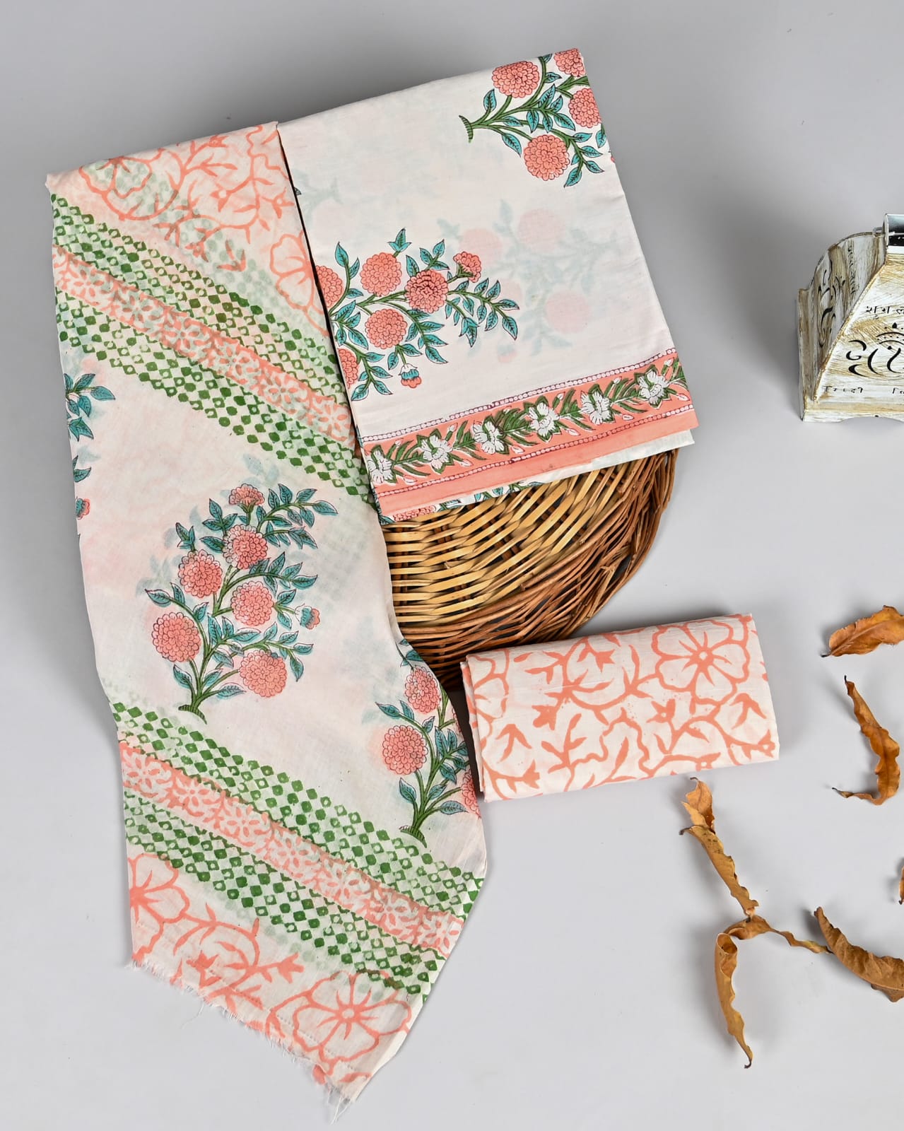 Handmade Heritage Cotton Suit Set