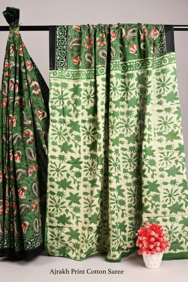 Jahota Printed Natural Dye Saree