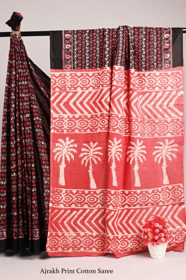 Jahota Printed Cotton Saree India