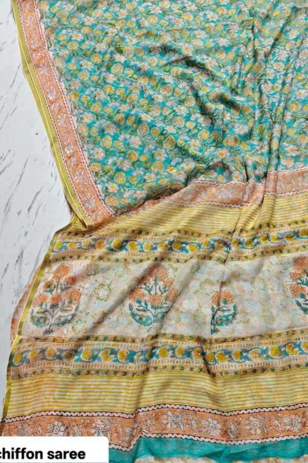 Elegant Artisan Drape Saree