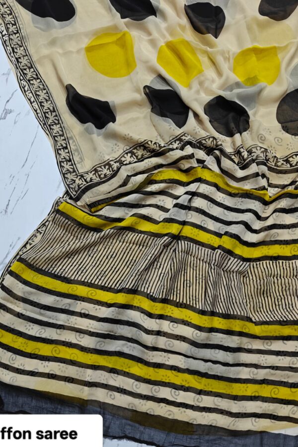 Classic Bagru Printed Saree