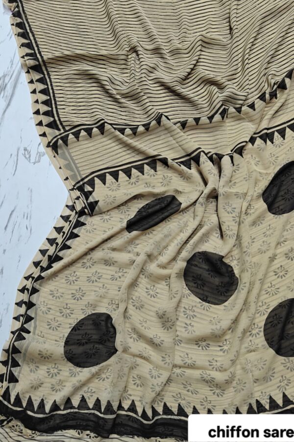 Elegant Bagru Print Saree
