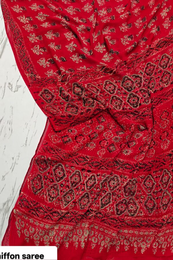 Classic Artisan Chiffon Saree