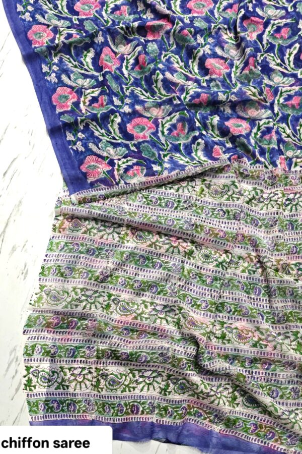 Timeless Bagru Saree