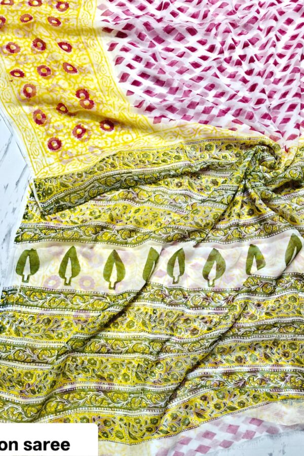 Classic Heritage Chiffon Saree