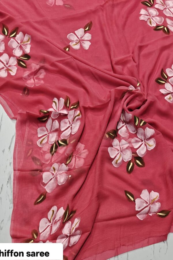 Timeless Chiffon Saree