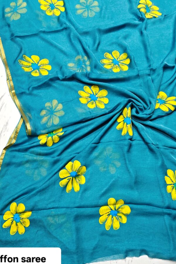 Artistic Bagru Saree