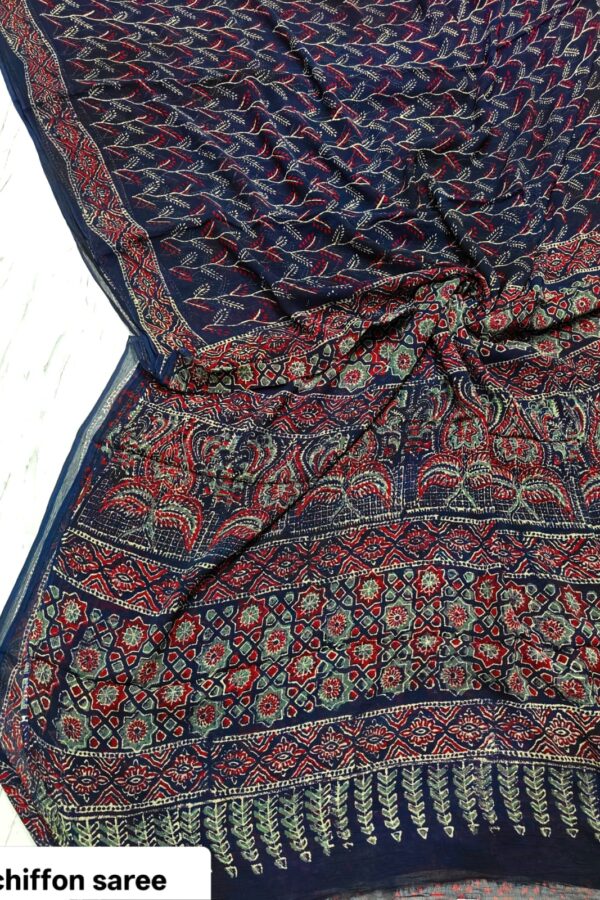 Timeless Bagru Crafted Saree