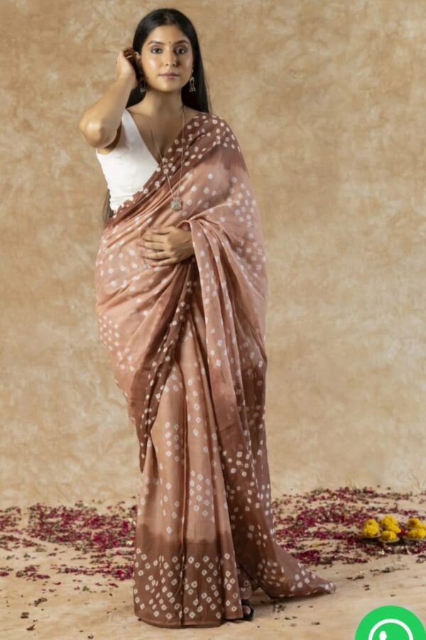 Bagru Artisan Heritage Saree
