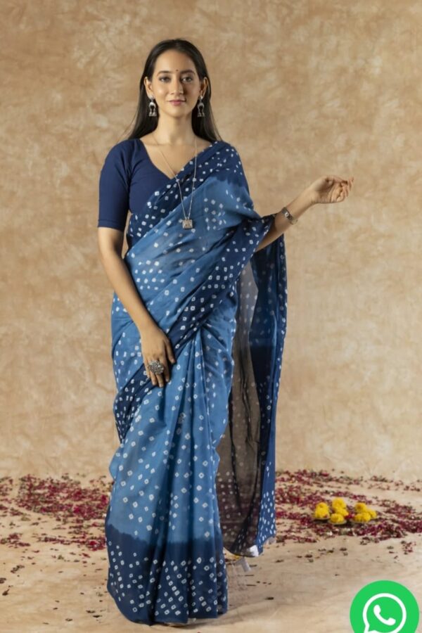 Premium Floral Cotton Collection Saree