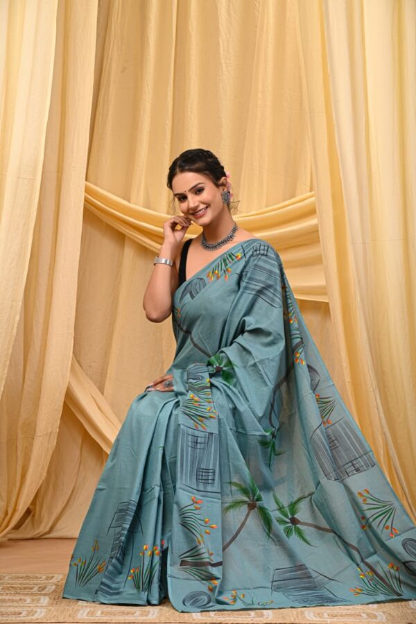 Elegant Traditional Cotton Saree