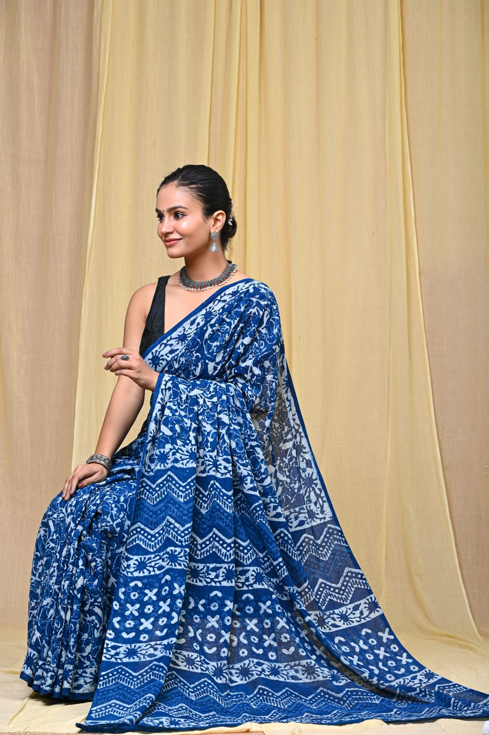 Lightweight Traditional Cotton Saree