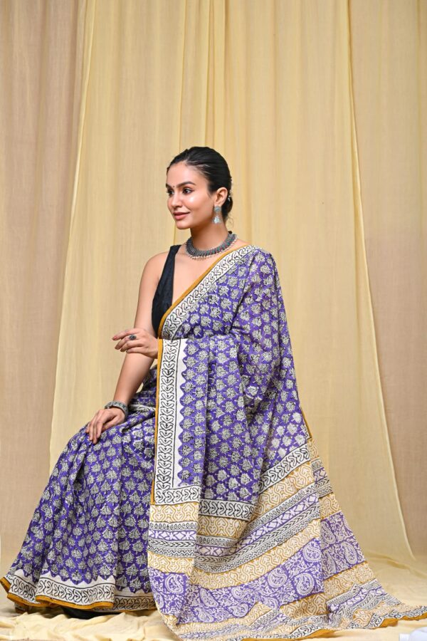 Traditional Mul Mul Cotton Drape