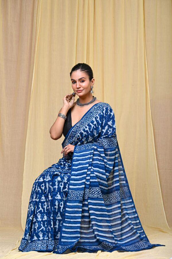 Heritage Inspired Bagru Saree