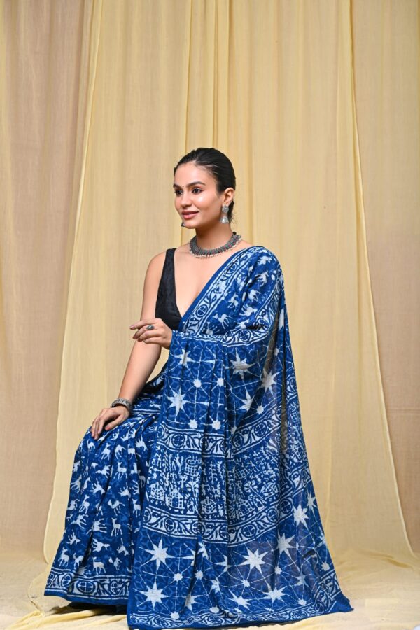 Ethnic Rajasthan Cotton Saree