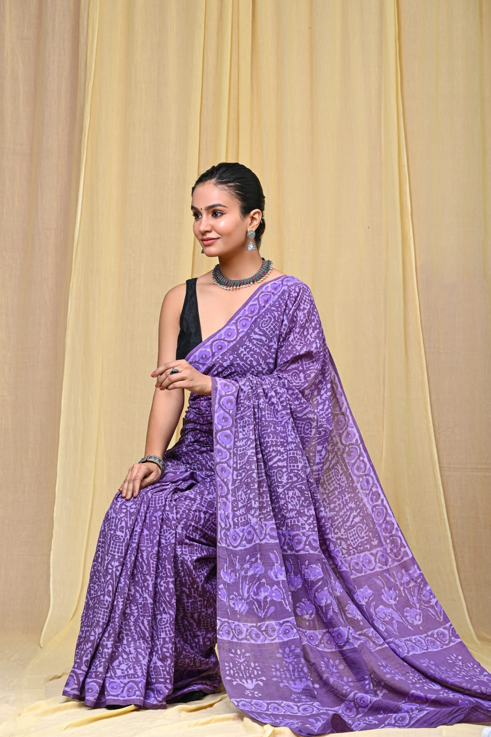 Traditional Handcrafted Saree