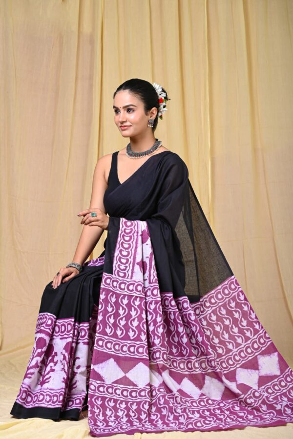 Traditional Indian Cotton Saree