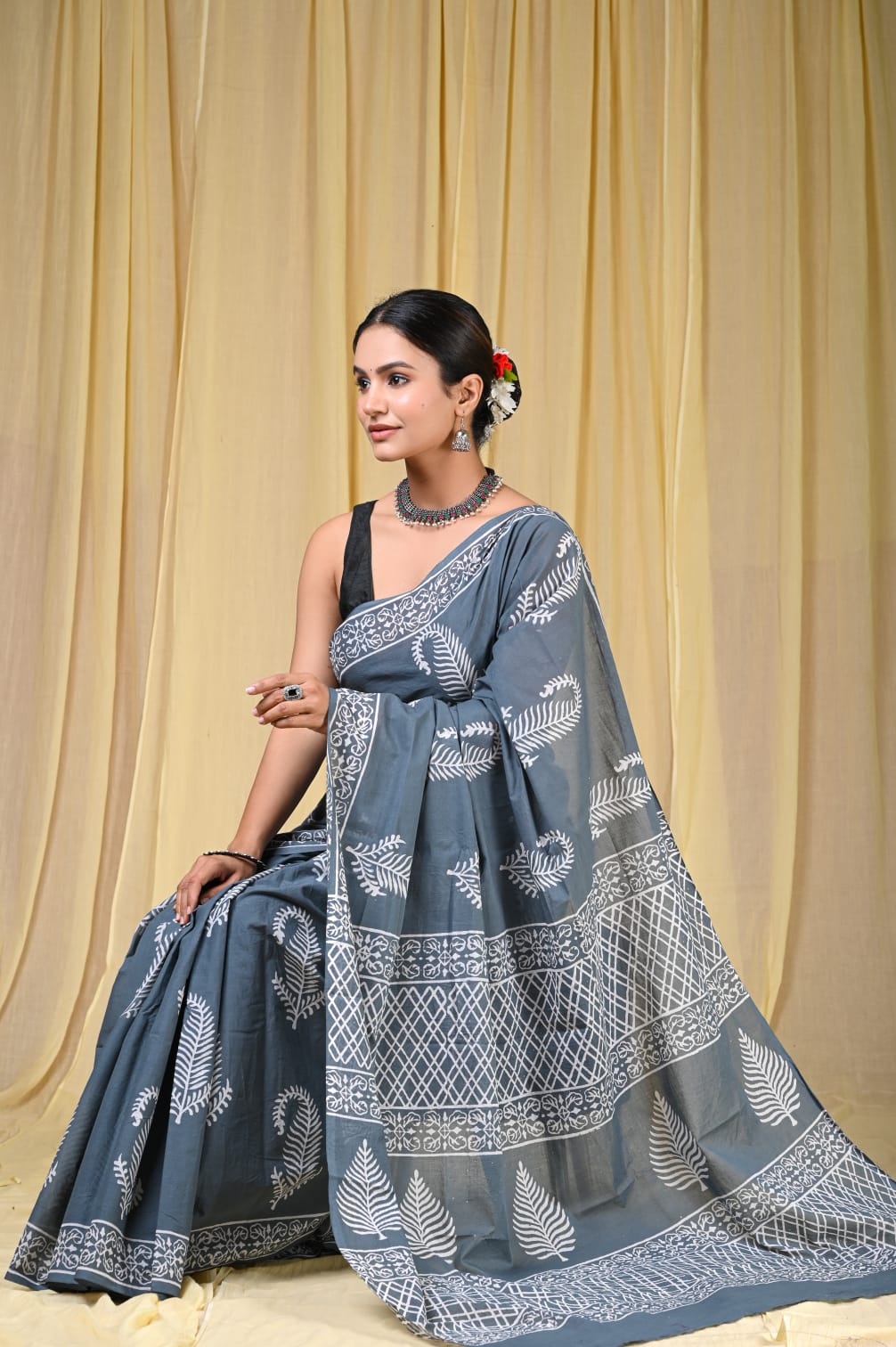Comfortable Everyday Cotton Saree