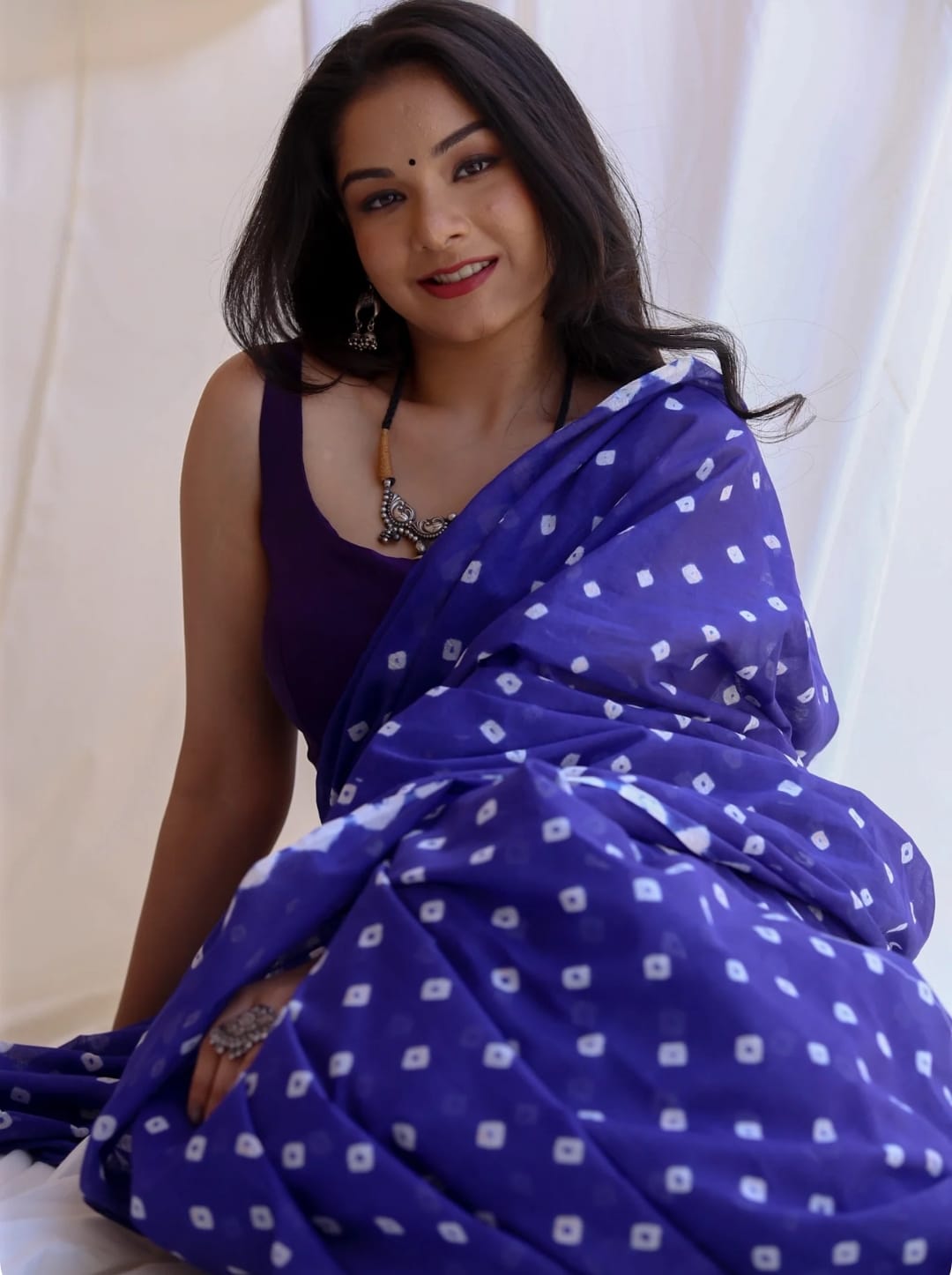 Soft Mul Mul Traditional Saree