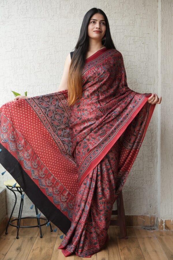 Contemporary Modal Silk Saree