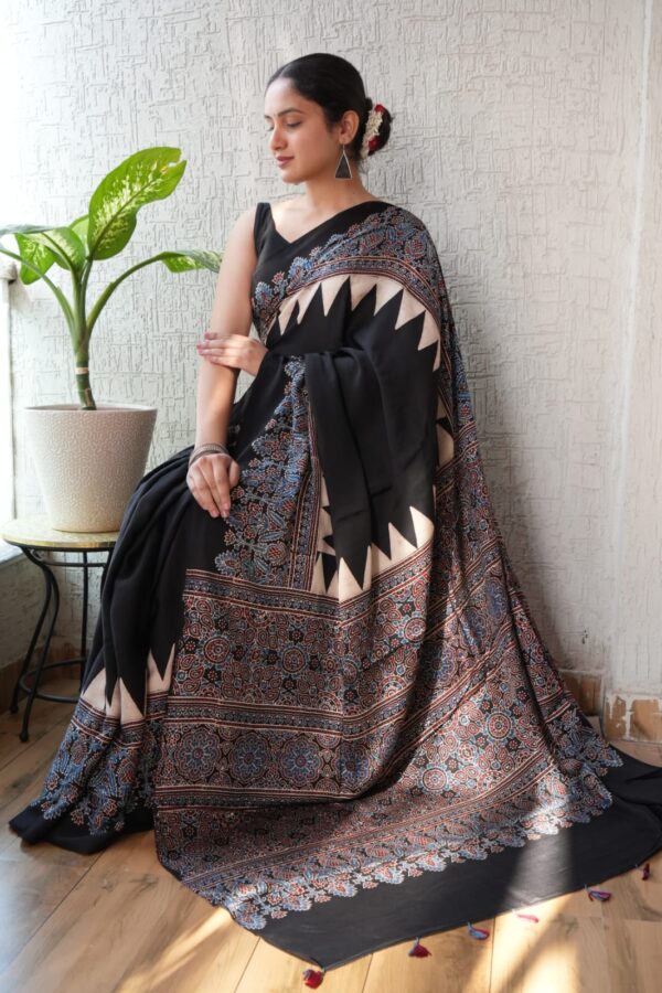 Pure Artisan Modal Silk Saree