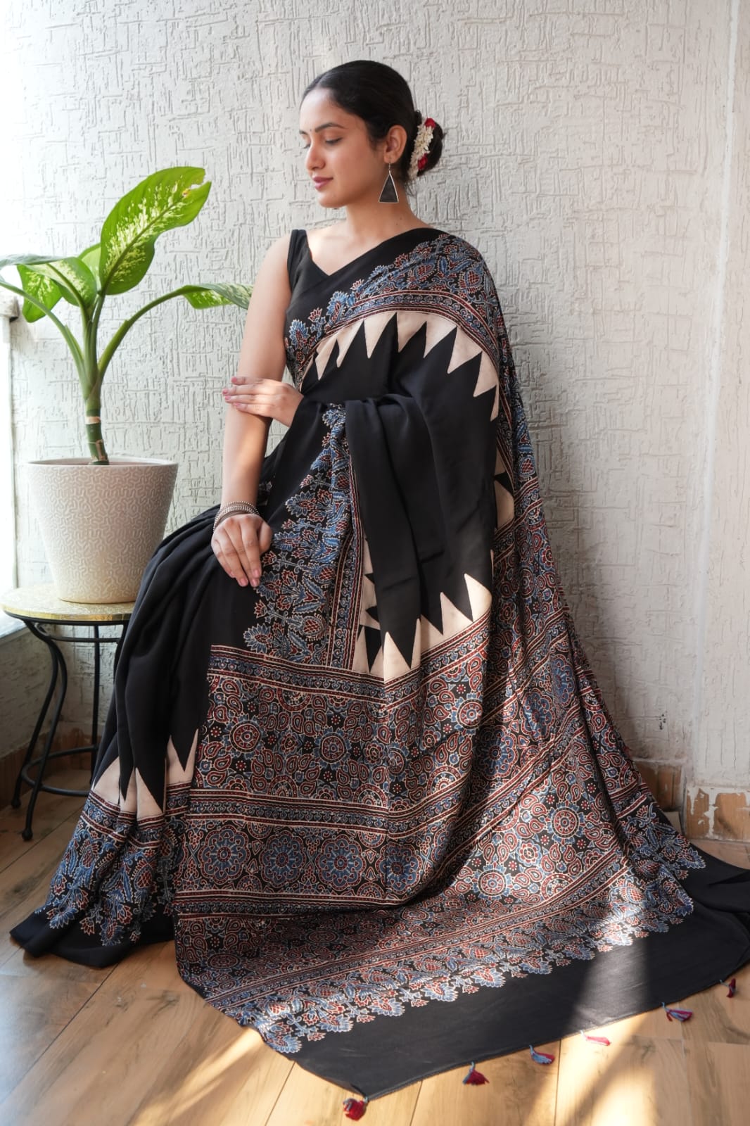 Pure Artisan Modal Silk Saree