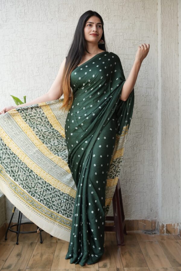 Luxury Handcrafted Modal Saree