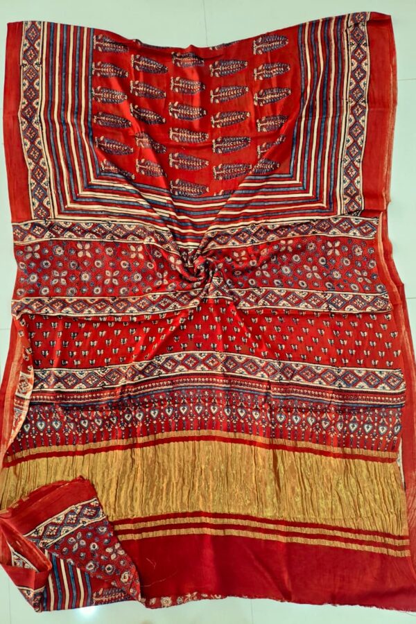 Luxury Printed Modal Silk Saree
