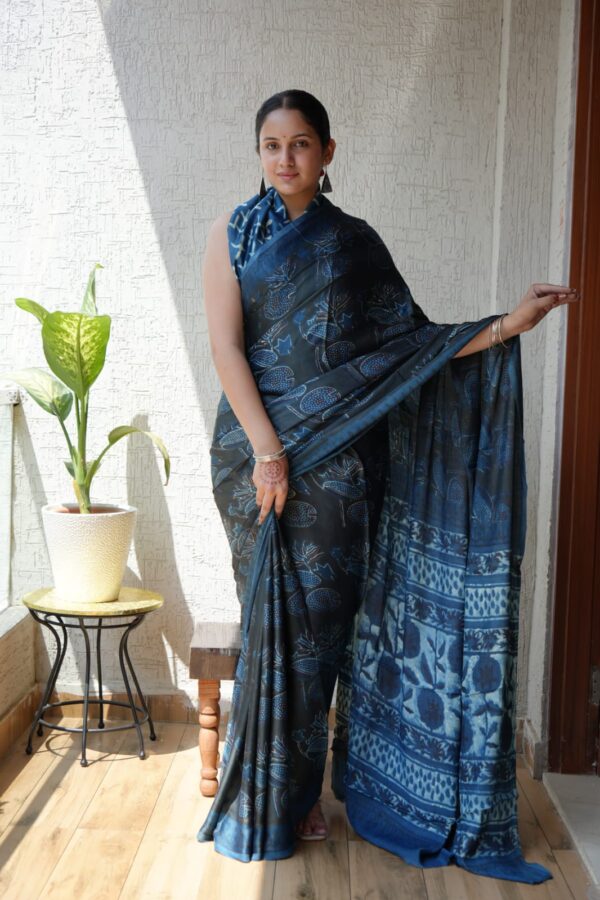 Modern Ethnic Modal Silk Saree