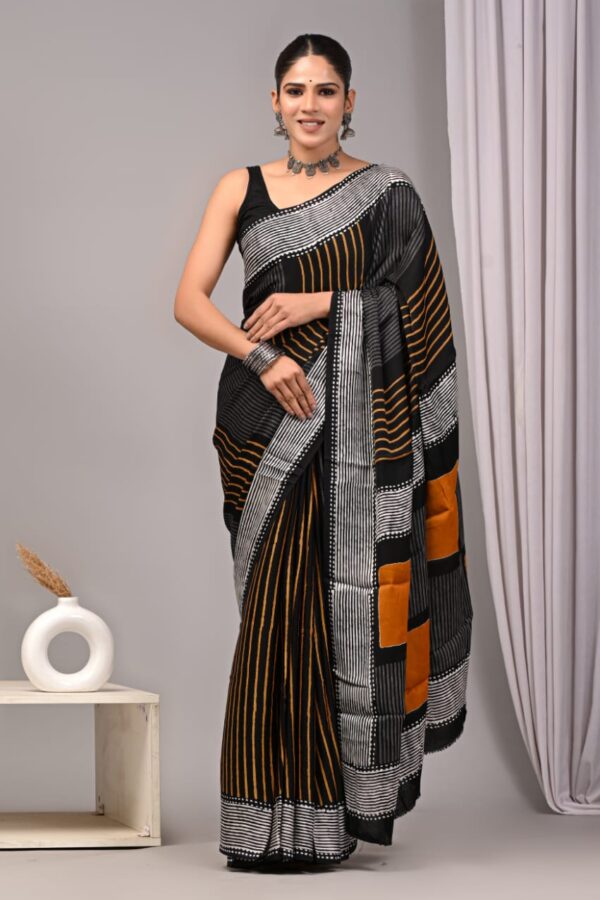 Artisan Crafted Modal Silk Saree