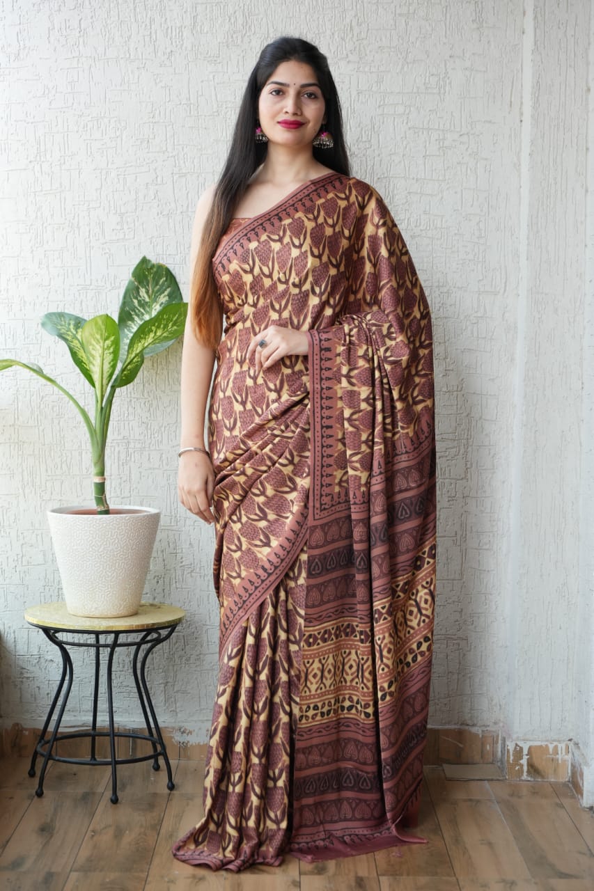 Traditional Modal Silk Drape