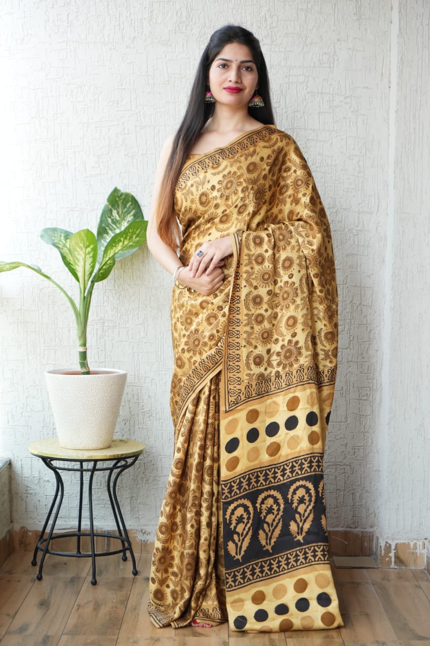 Artisan Luxury Modal Silk Saree
