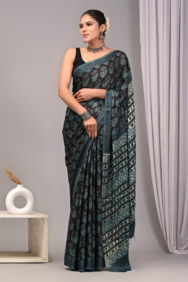 Classic Handcrafted Modal Saree
