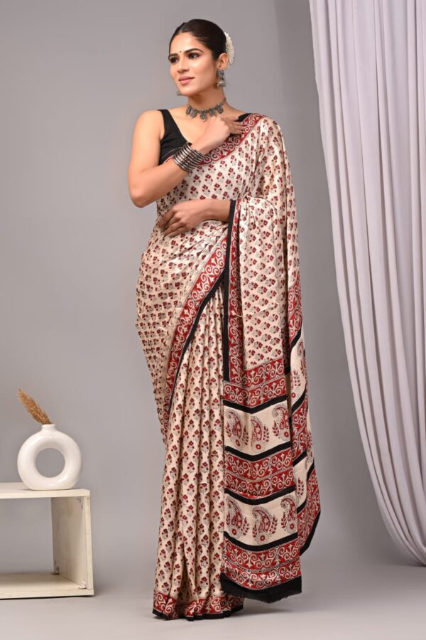 Designer Drape Modal Silk Saree