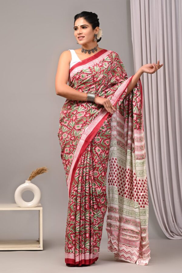 Premium Printed Modal Silk Saree