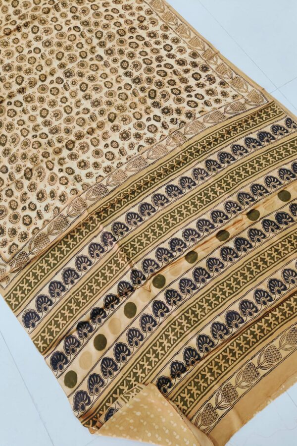 Luxury Ajrakh Modal Silk Saree