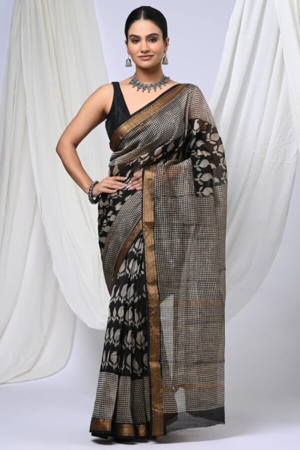 Classic Maheshwari Silk Saree
