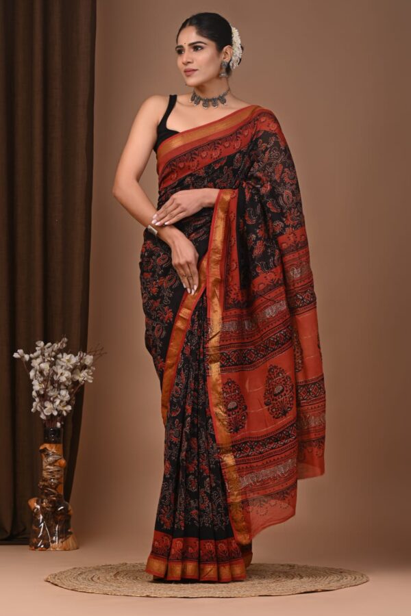 Elegant Maheshwari  Silk Saree