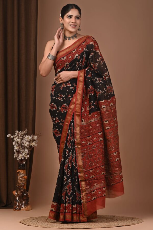 Heritage Maheshwari  Silk Saree