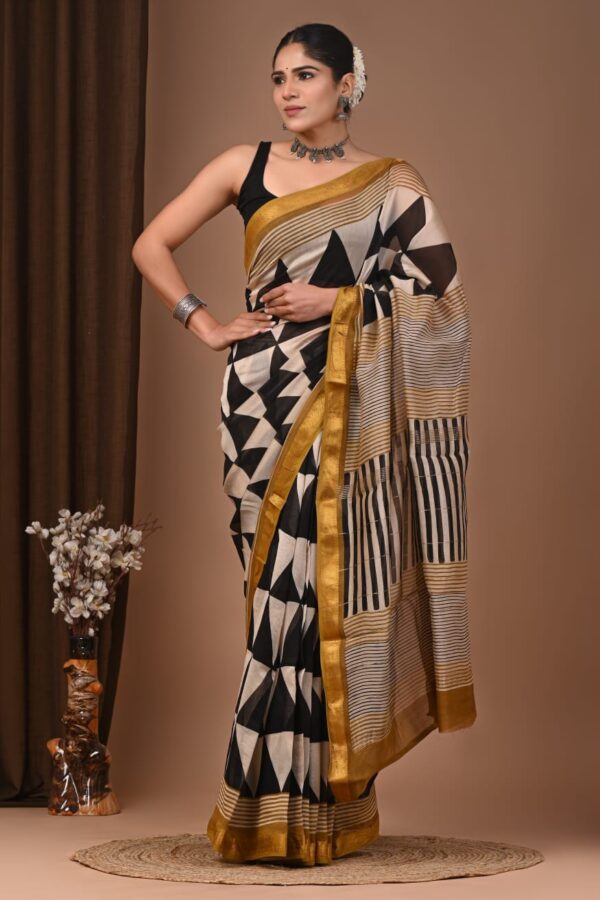 Lightweight Maheshwari  Silk Saree