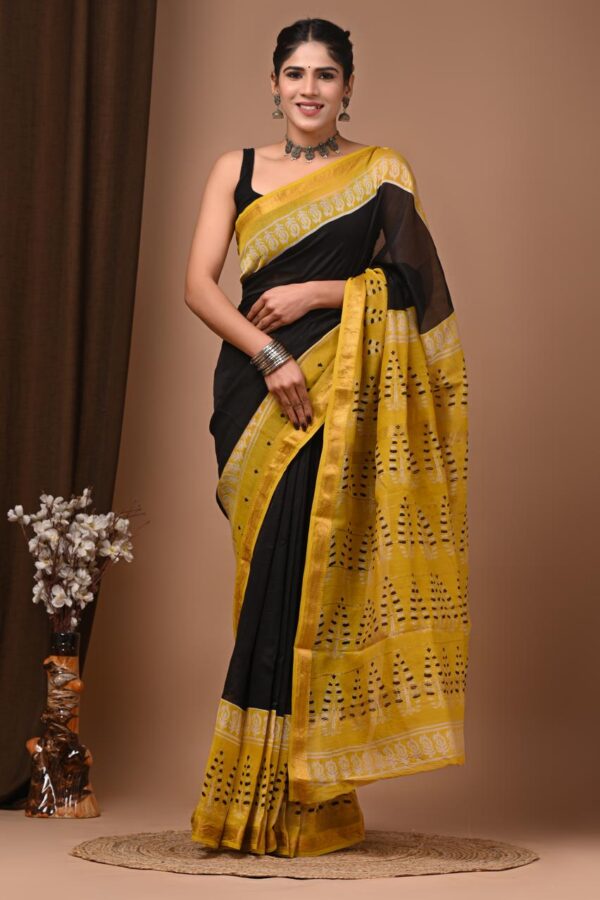 Premium Maheshwari  Ethnic Silk Saree