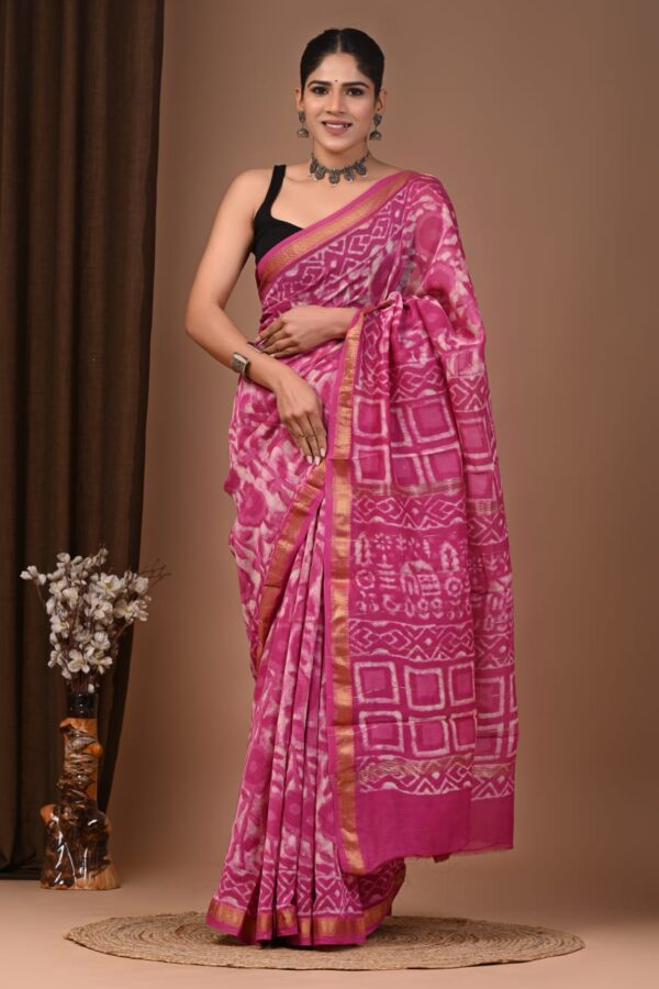 Office wear Maheshwari SIlk Saree